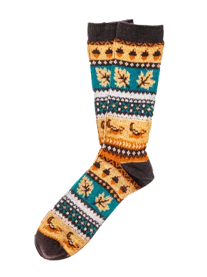 Acorn Harvest Socks