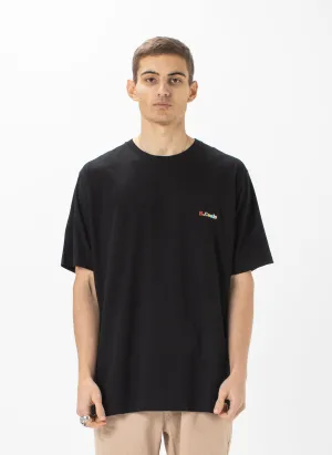 B.Cools Retro Embro Tee Black