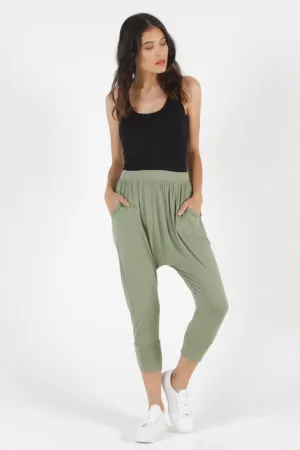 Betty Basics Soho Pants in Avocado