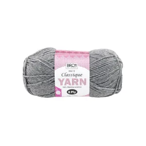 Birch Creative Classique Knitting Yarn - Mid Grey 100g*