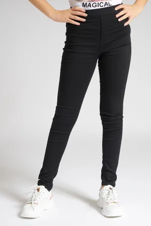 Black Basic Jegging