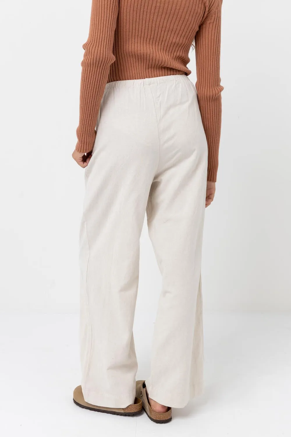 Classic Drawstring Pant Oat