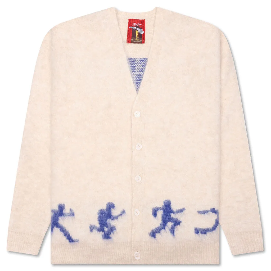 Comedie De Kidsuper Mohair Cardigan - Cream