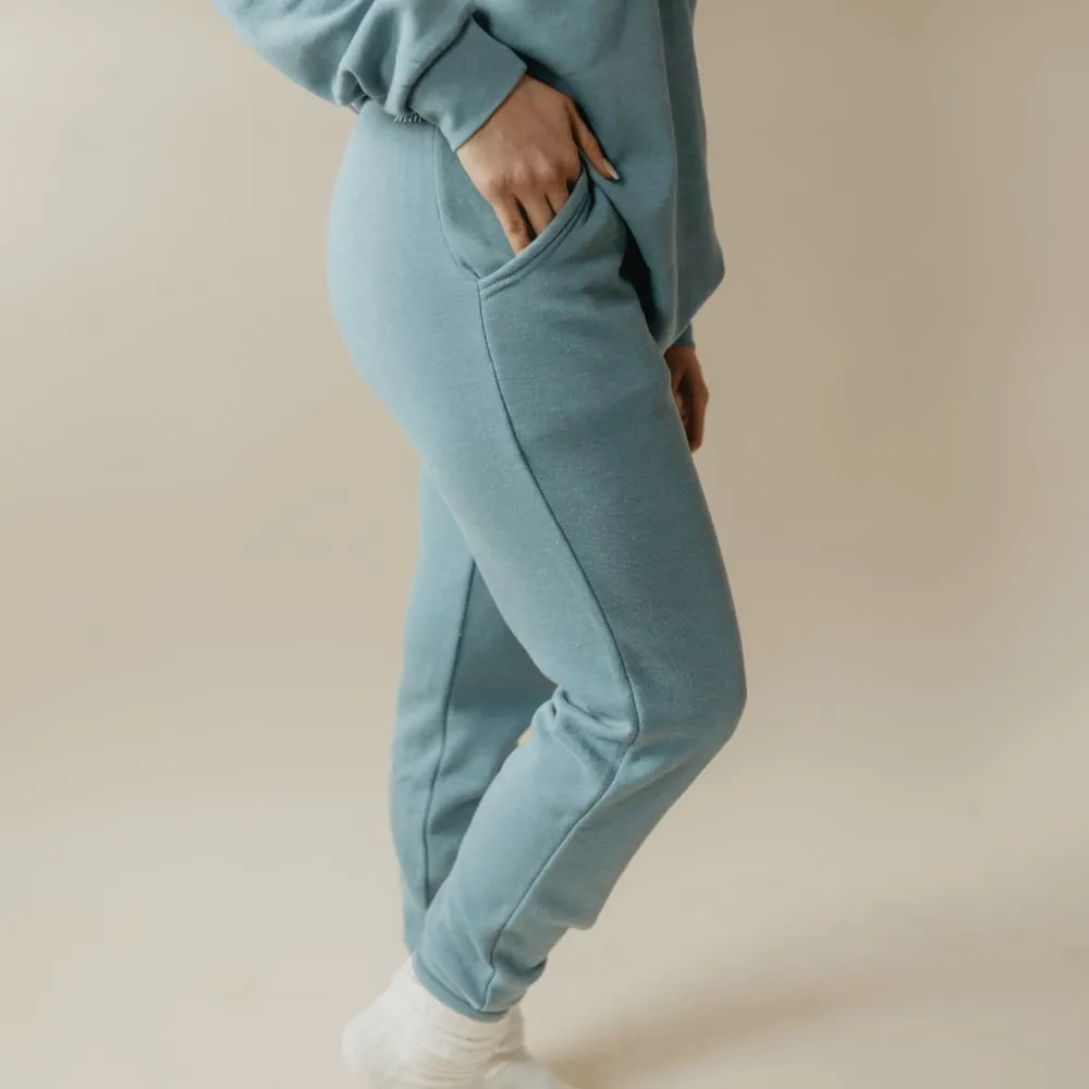 Dream Lounge Jogger - Misty Blue