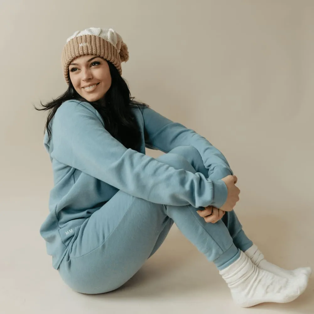 Dream Lounge Jogger - Misty Blue