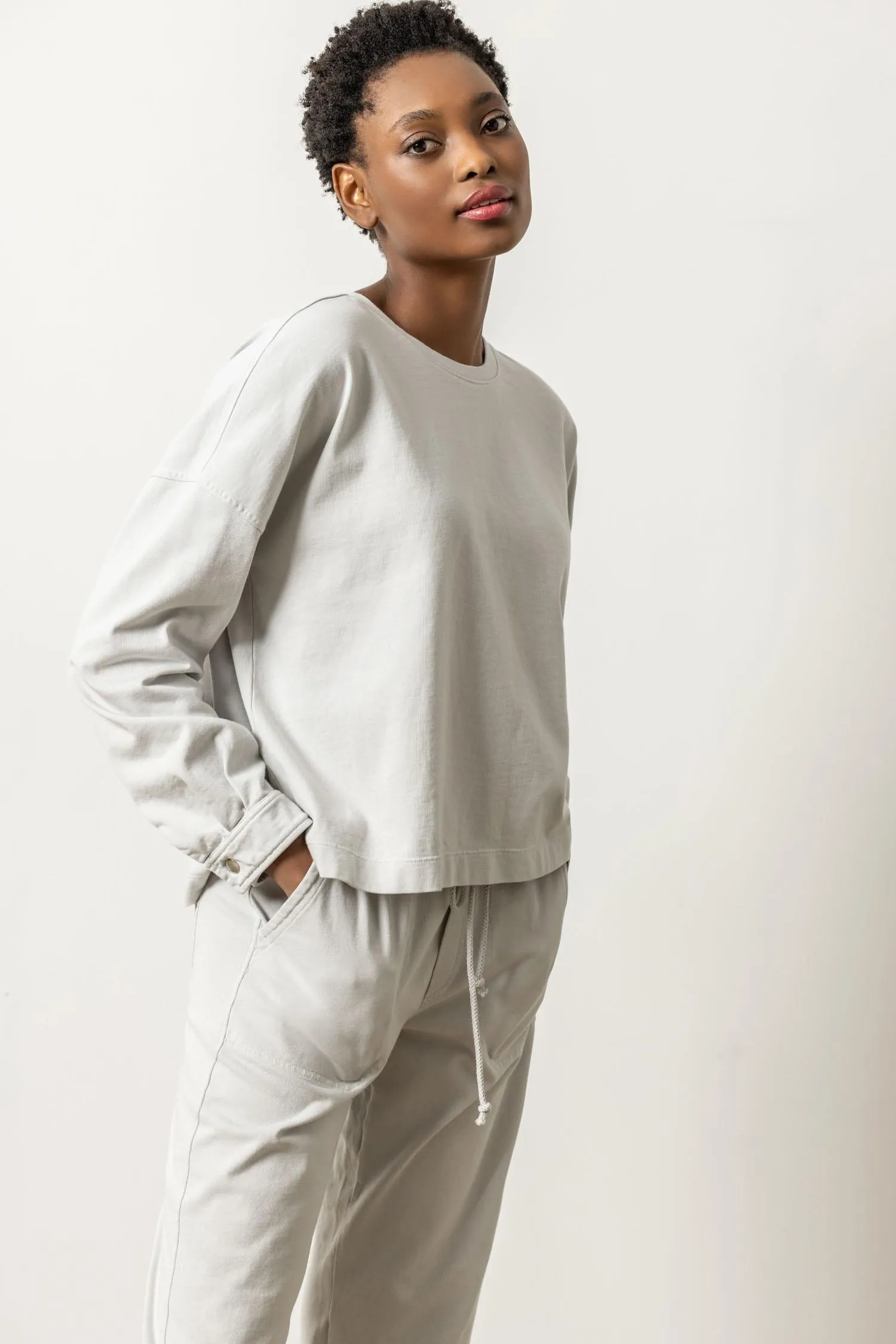 Easy Hi-Low Sweatshirt