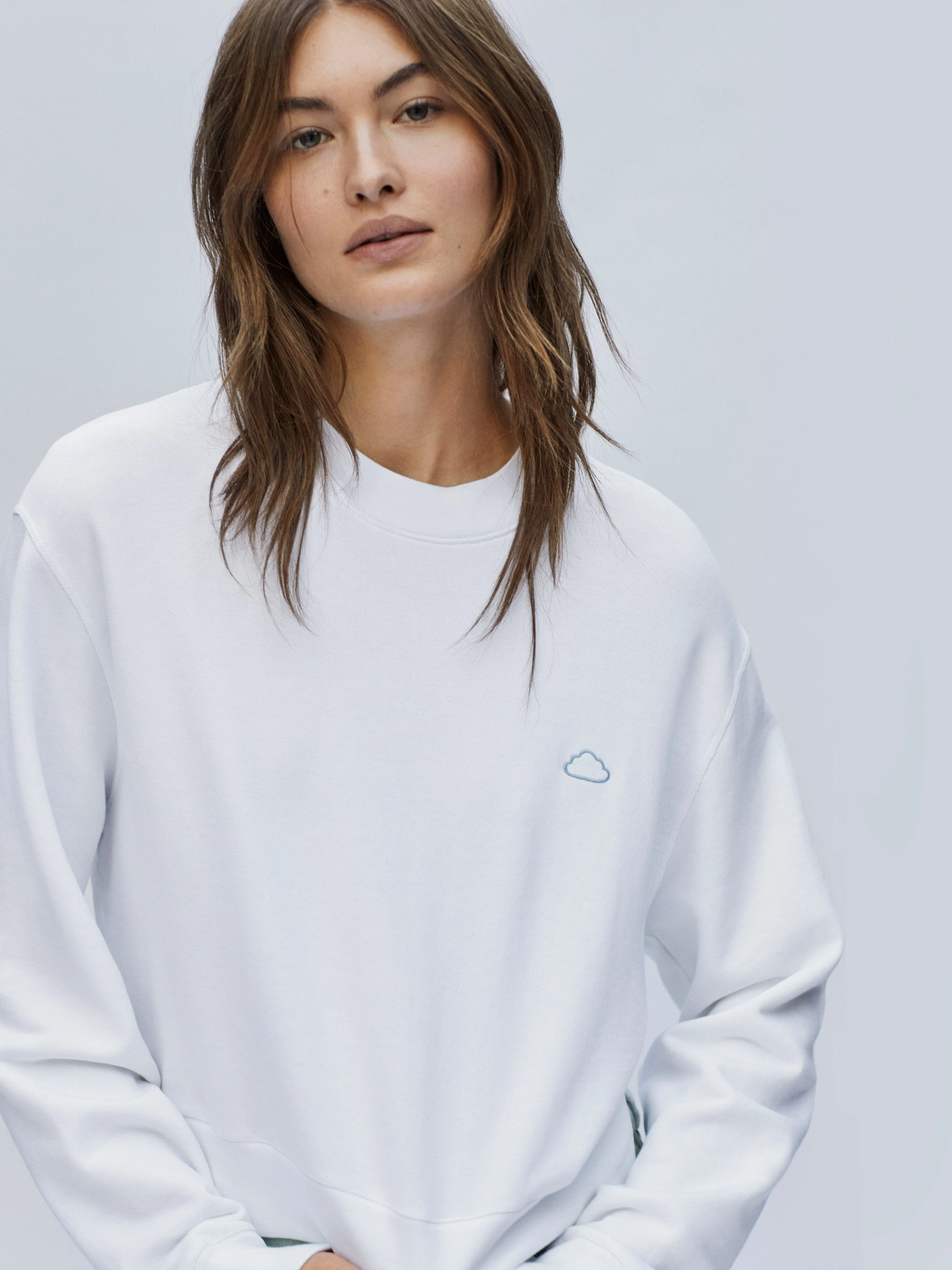 Easy Sweatshirt -- Blanc