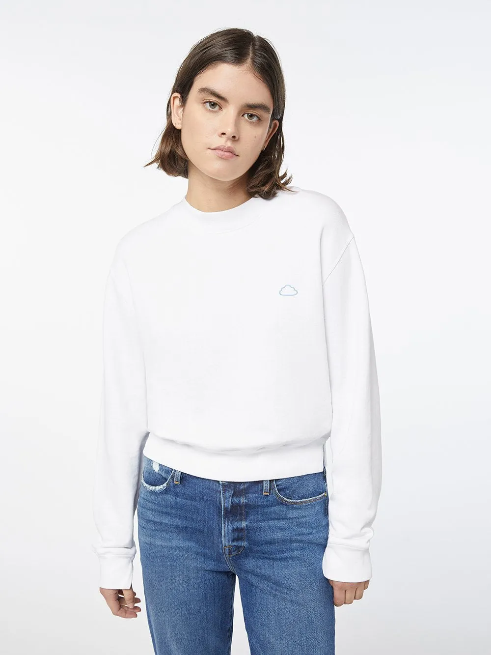 Easy Sweatshirt -- Blanc