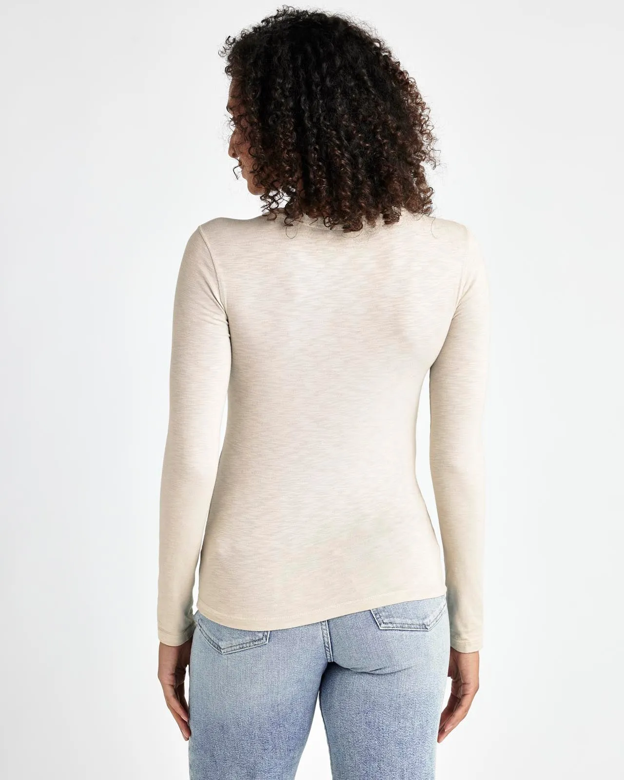 Eve Long Sleeve Slub Tee