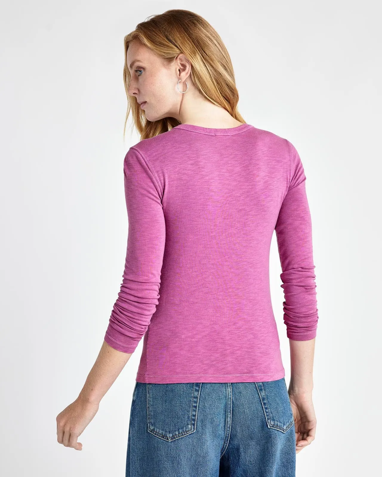 Eve Long Sleeve Slub Tee