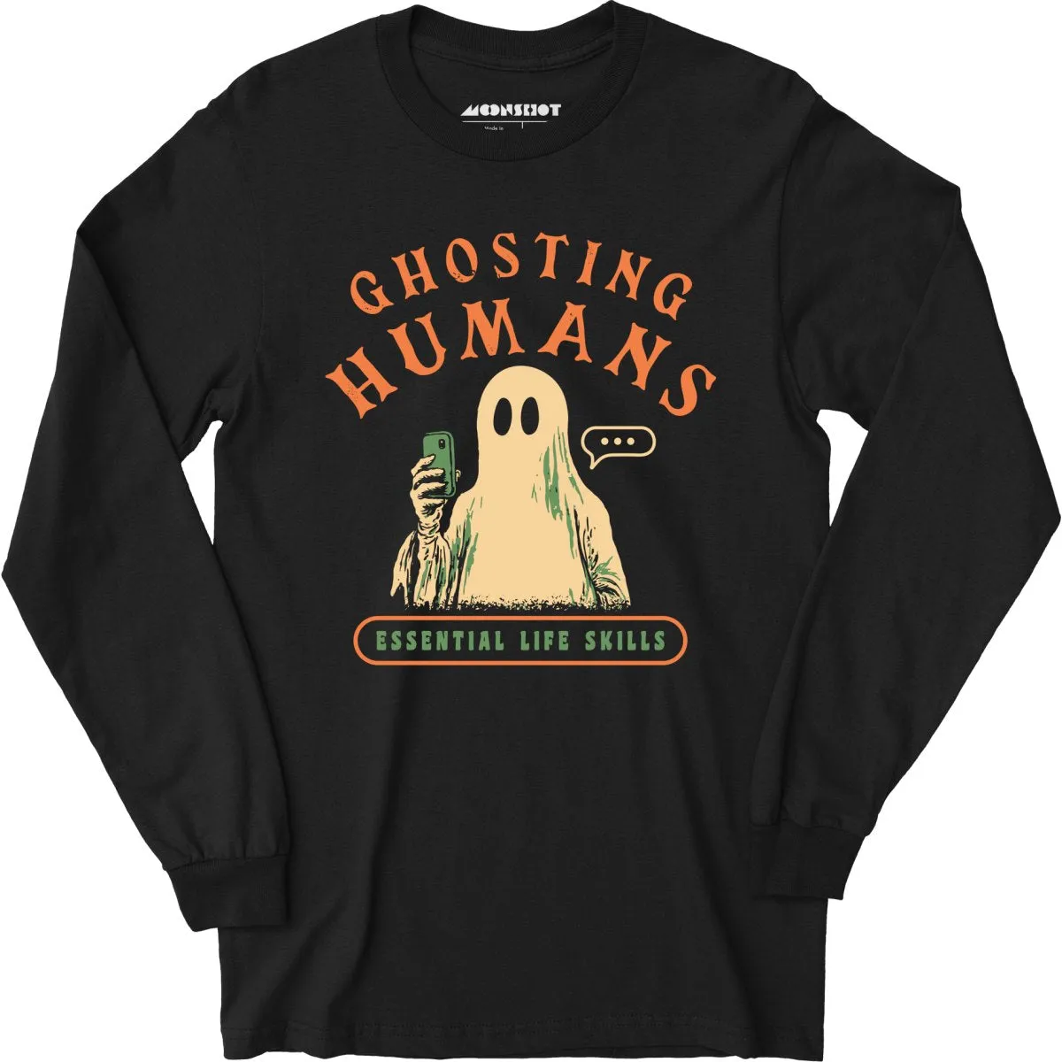 Ghosting Humans - Long Sleeve T-Shirt