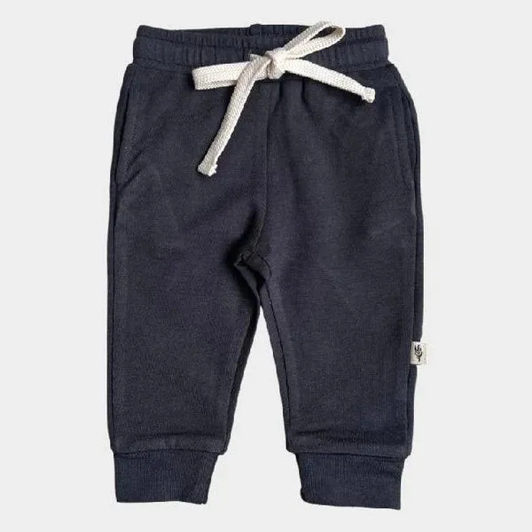 Gray Wash Kid's Joggers