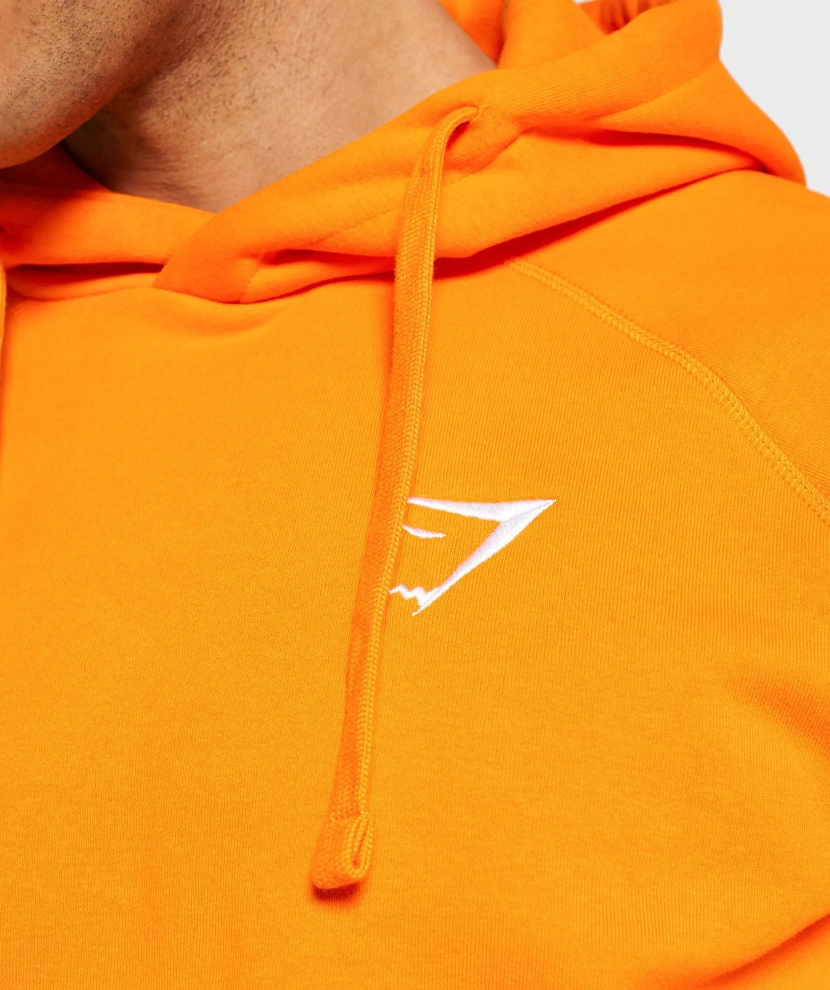 Gymshark Crest Hoodie - Orange