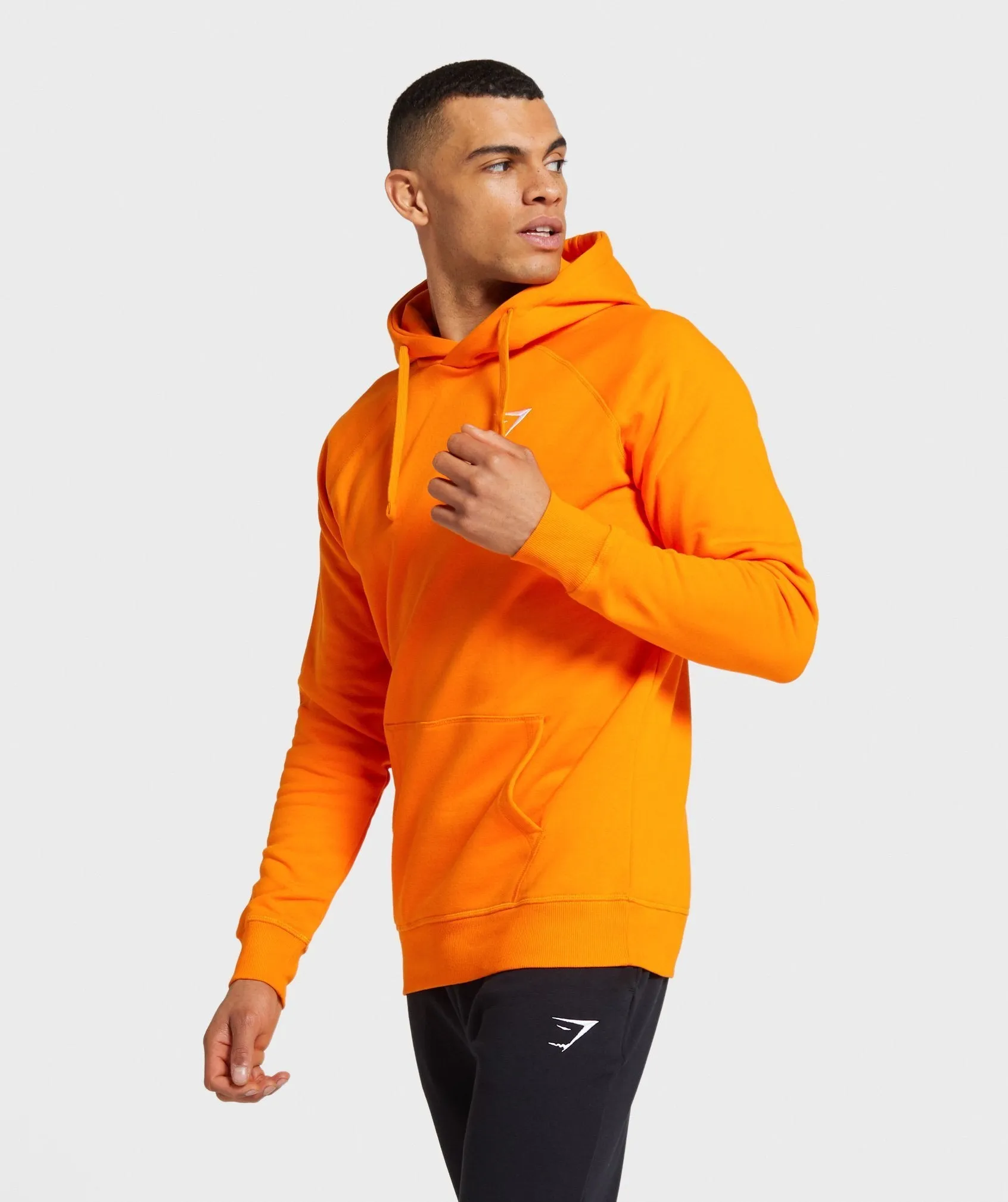 Gymshark Crest Hoodie - Orange