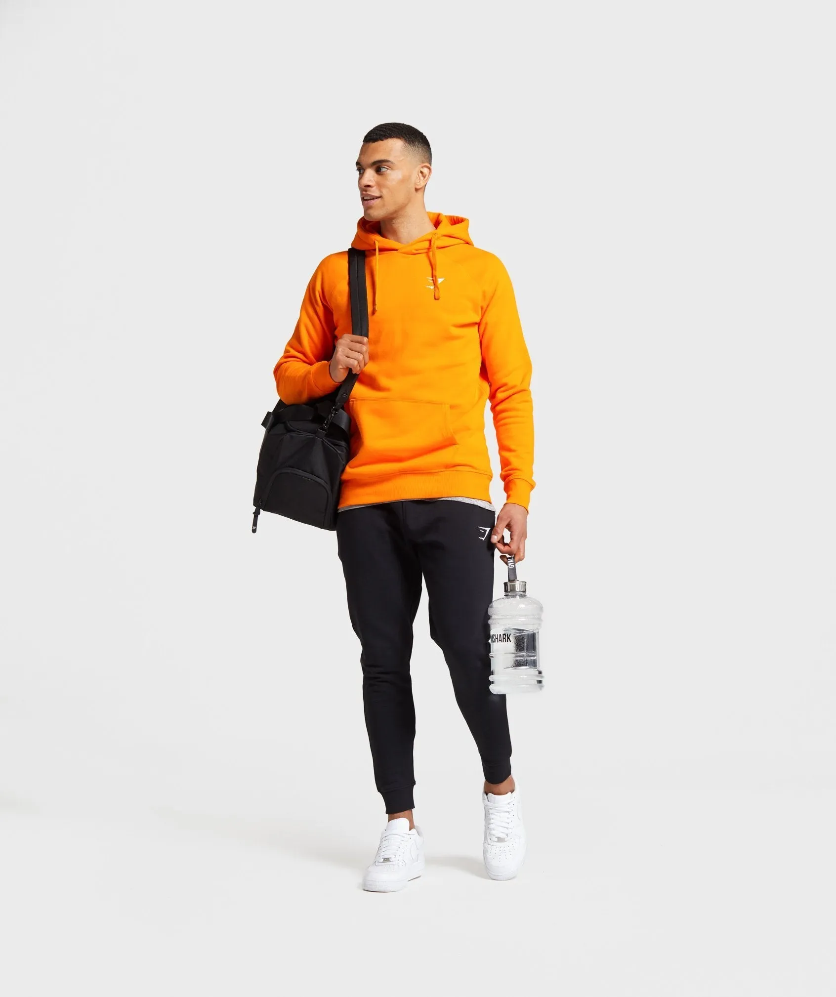 Gymshark Crest Hoodie - Orange