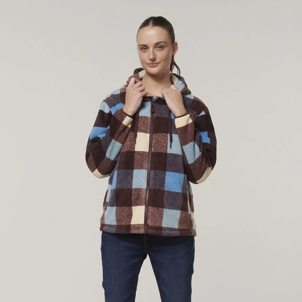 Hard Yakka Womens Check Zoodie (Y08522)