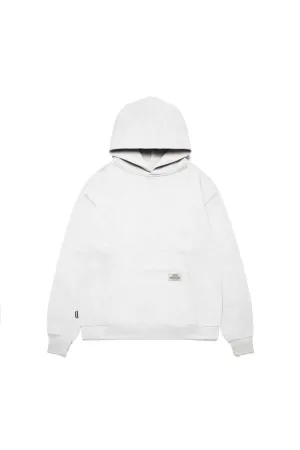 Heavy Weight Hoodie - White Marle