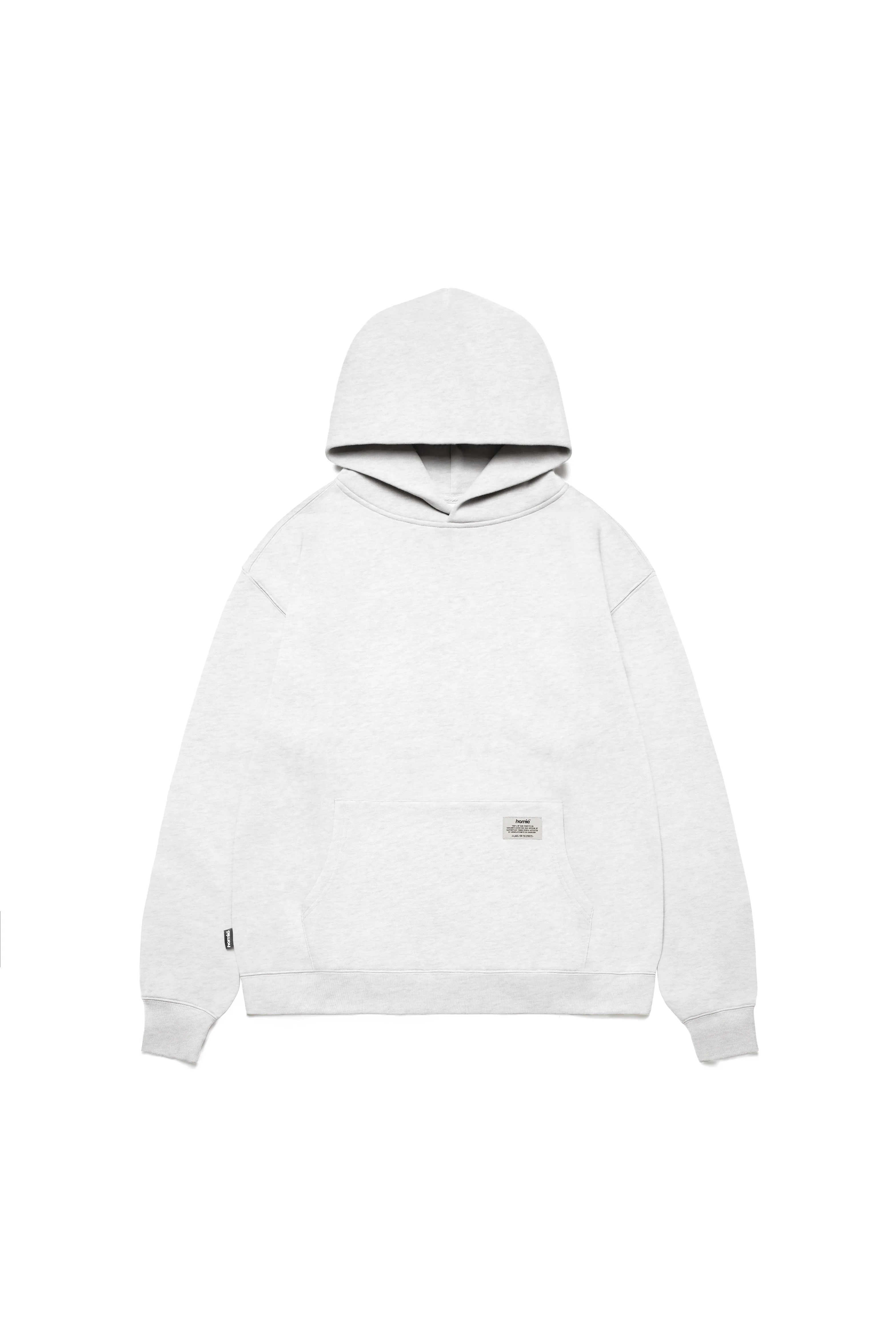 Heavy Weight Hoodie - White Marle