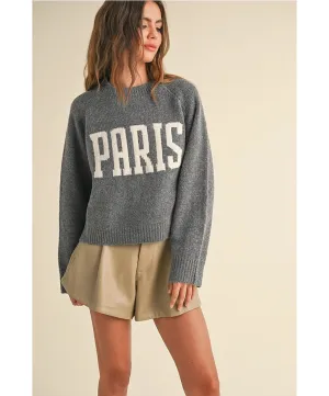 Hello Paris Wool Sweater