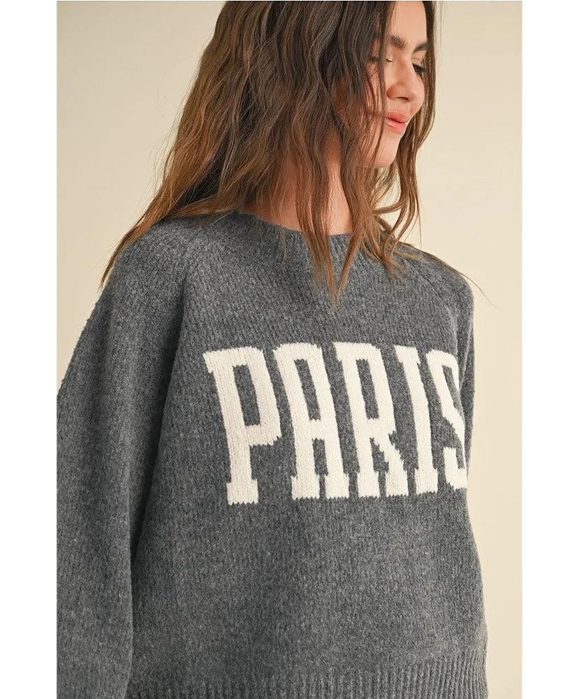 Hello Paris Wool Sweater