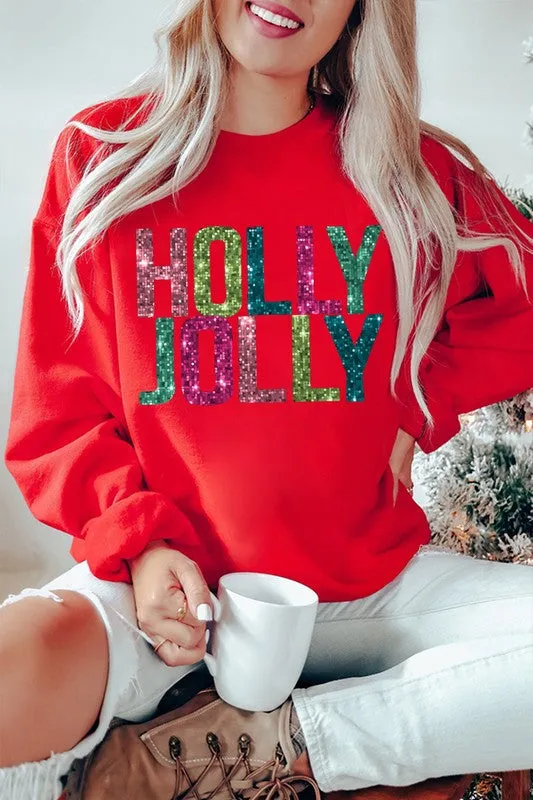 Holly Jolly Holiday Sweatshirt