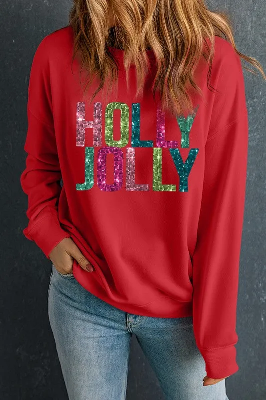 Holly Jolly Holiday Sweatshirt