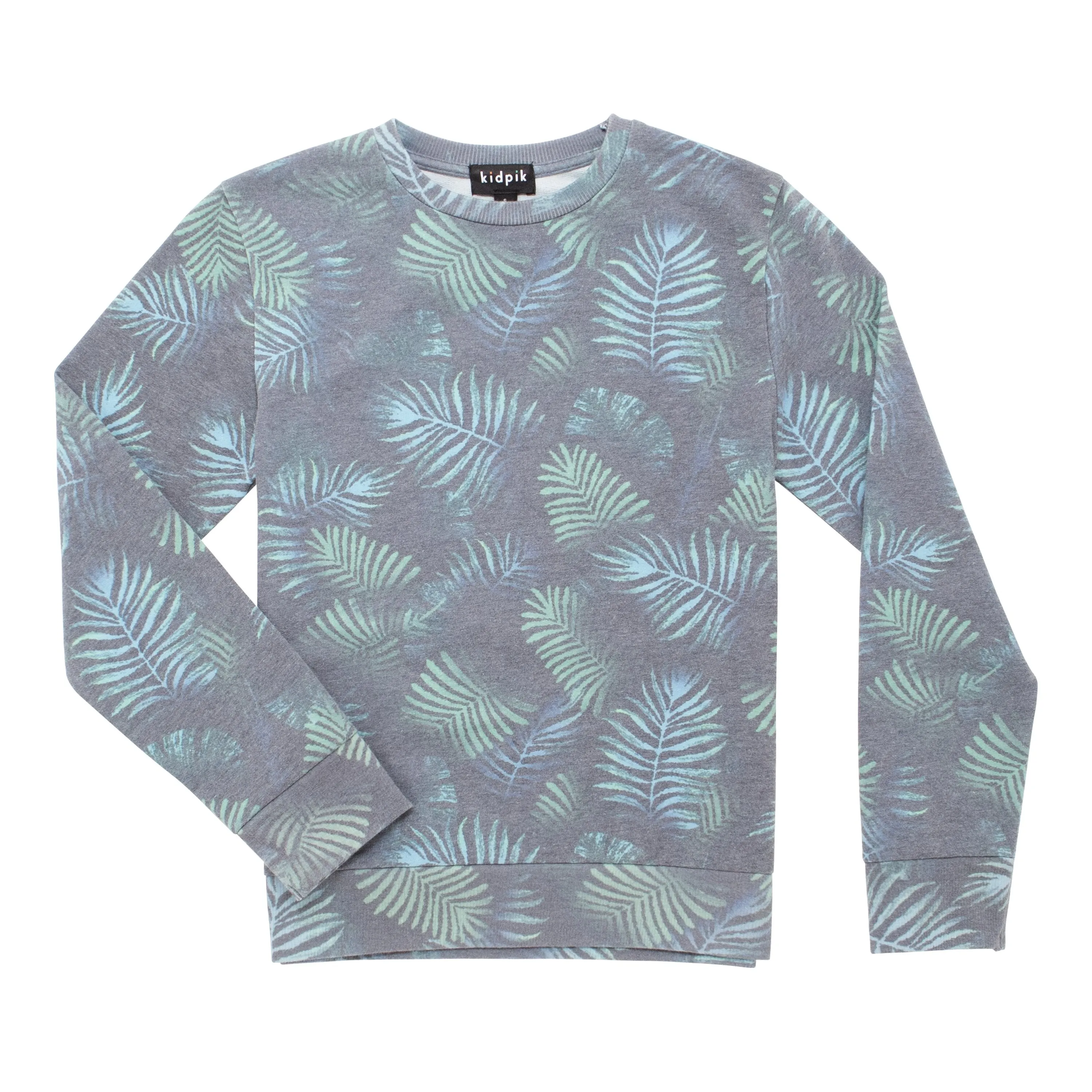 Leaf Print Sweatshirt