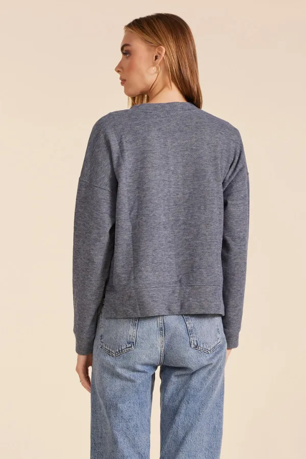 L/S Henley Sweatshirt