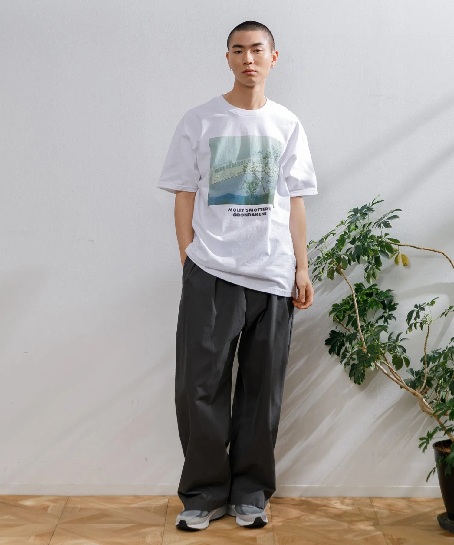 【MEN】ORCIVAL WIDE EASY PANTS