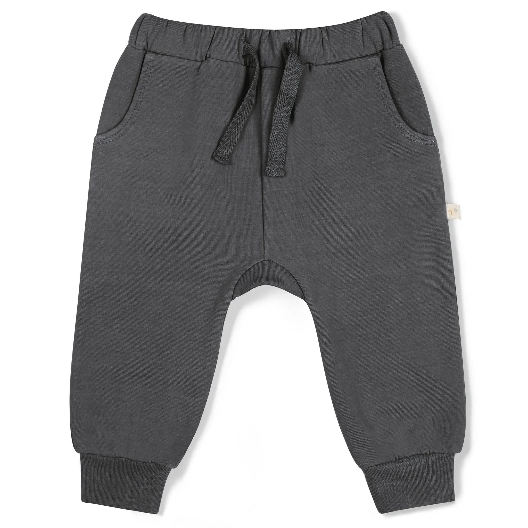 Organic Fleece Jogger Pants- Slate