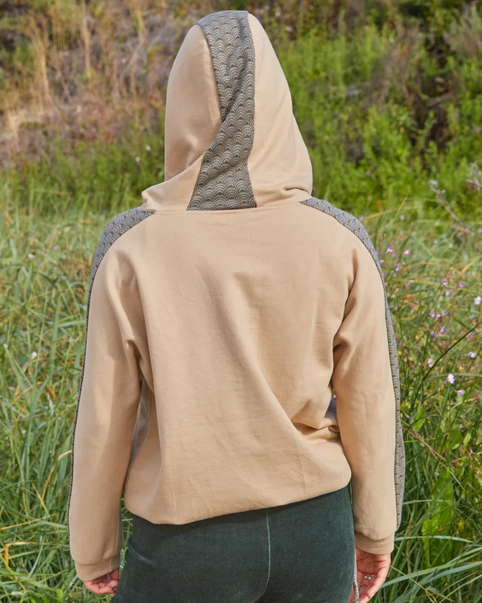 Organic Jacquard Hoodie