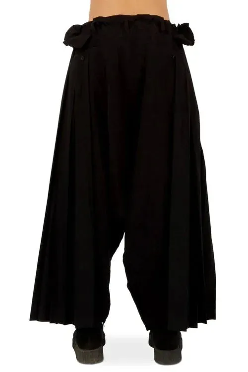 Pleated Sarouel Pants