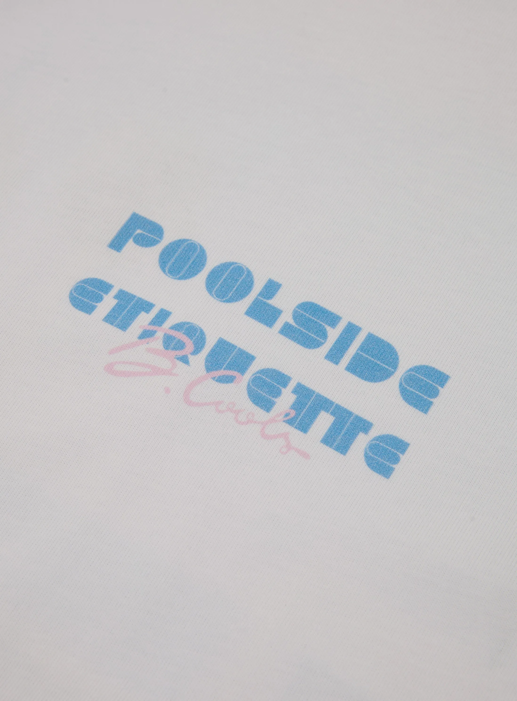 Poolside Vice Tee White