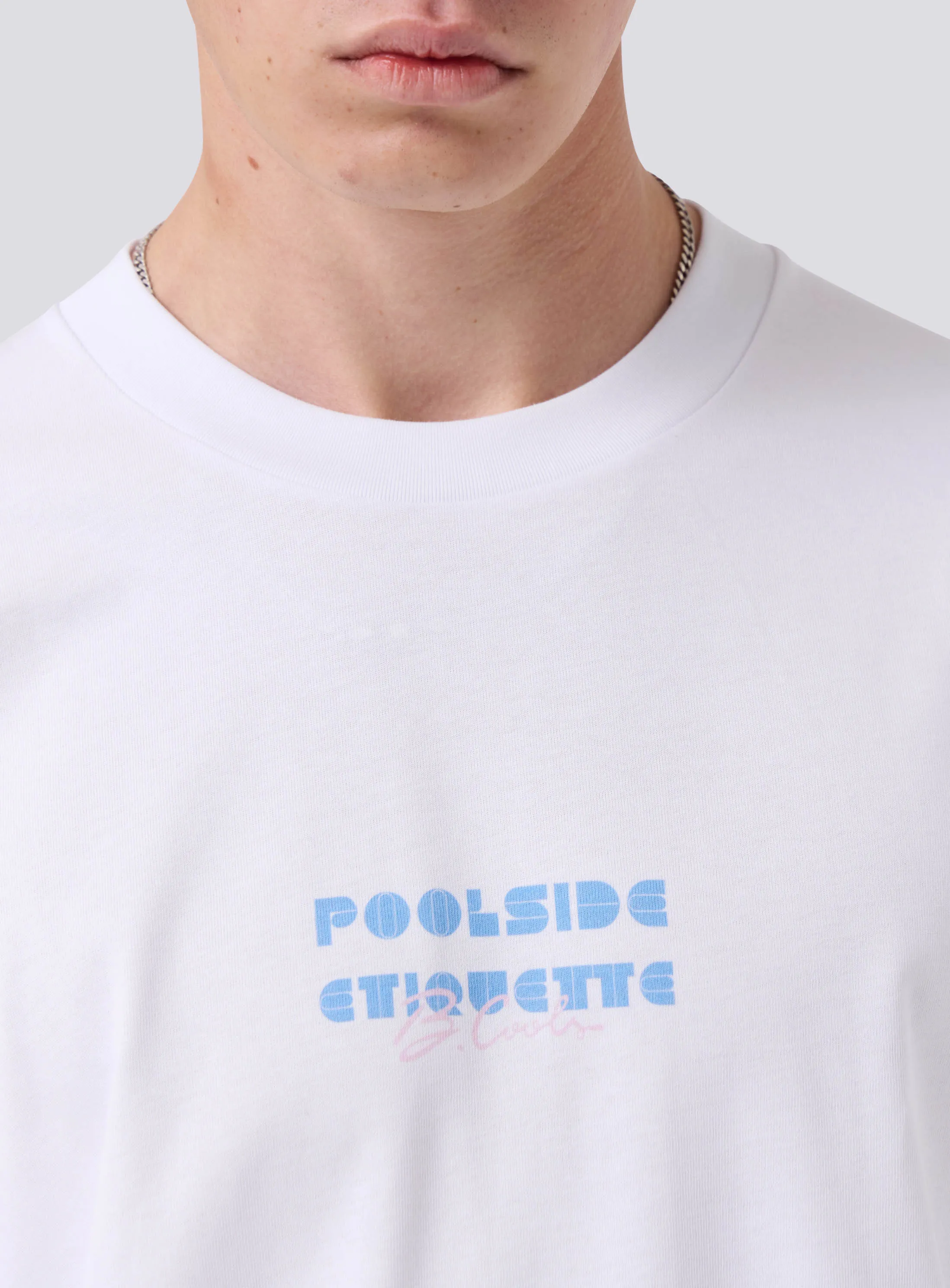 Poolside Vice Tee White