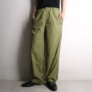 "NIKE" kahki nylon pants