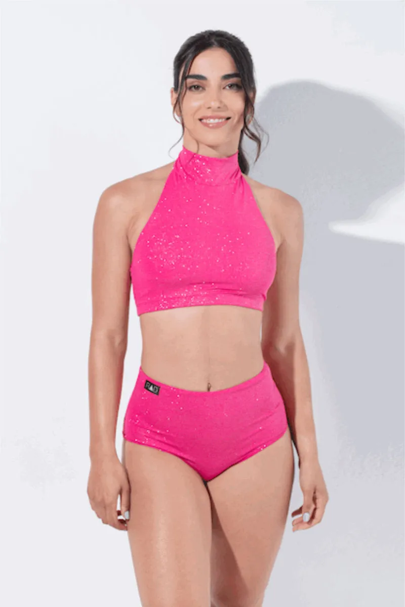 RAD Eve Top - Fuchsia Glitter