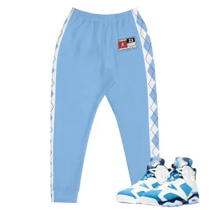 Retro 6 UNC Carolina Joggers