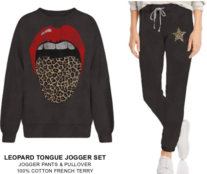 The Jagger Leopard Loungewear Set