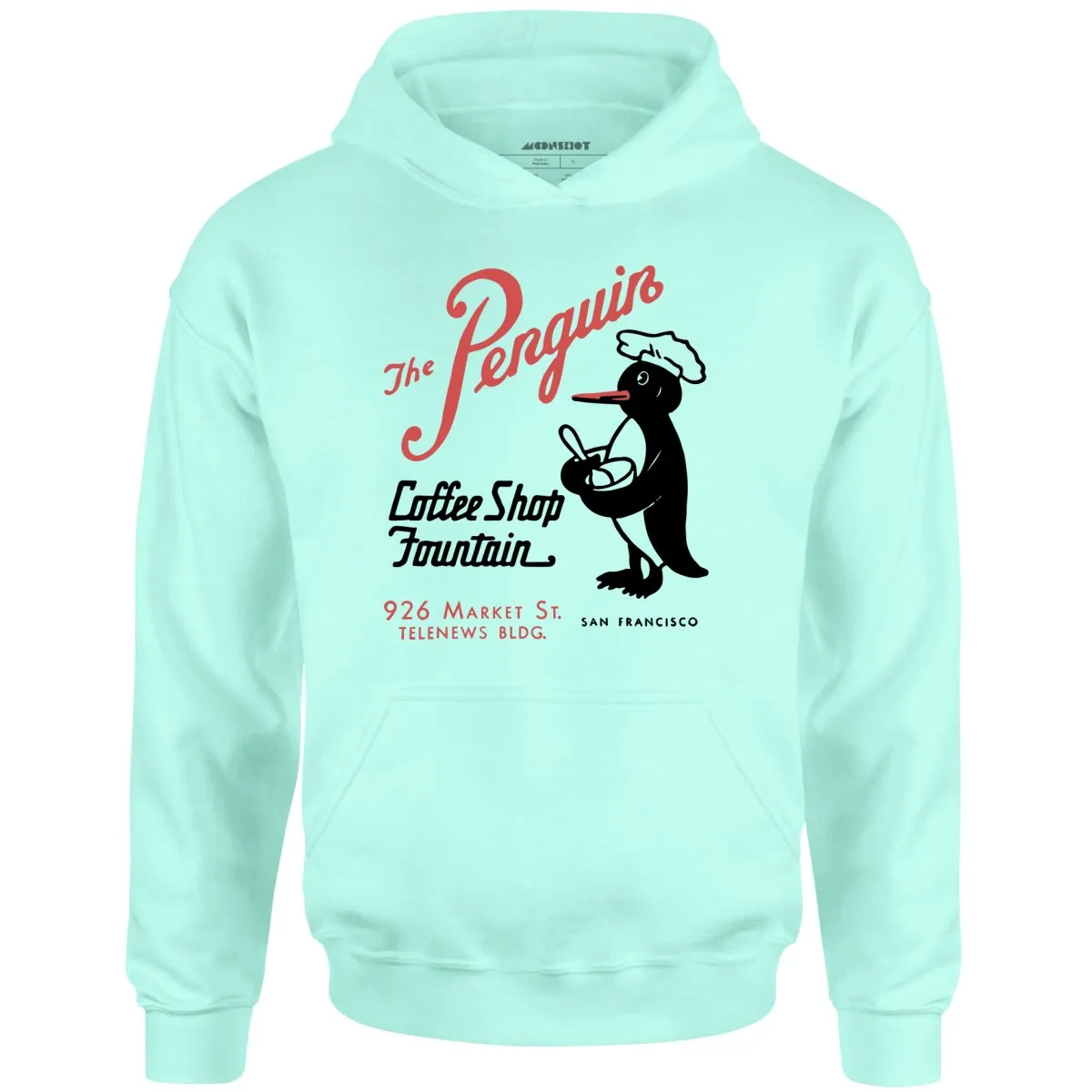 The Penguin - San Francisco, CA - Vintage Restaurant - Unisex Hoodie