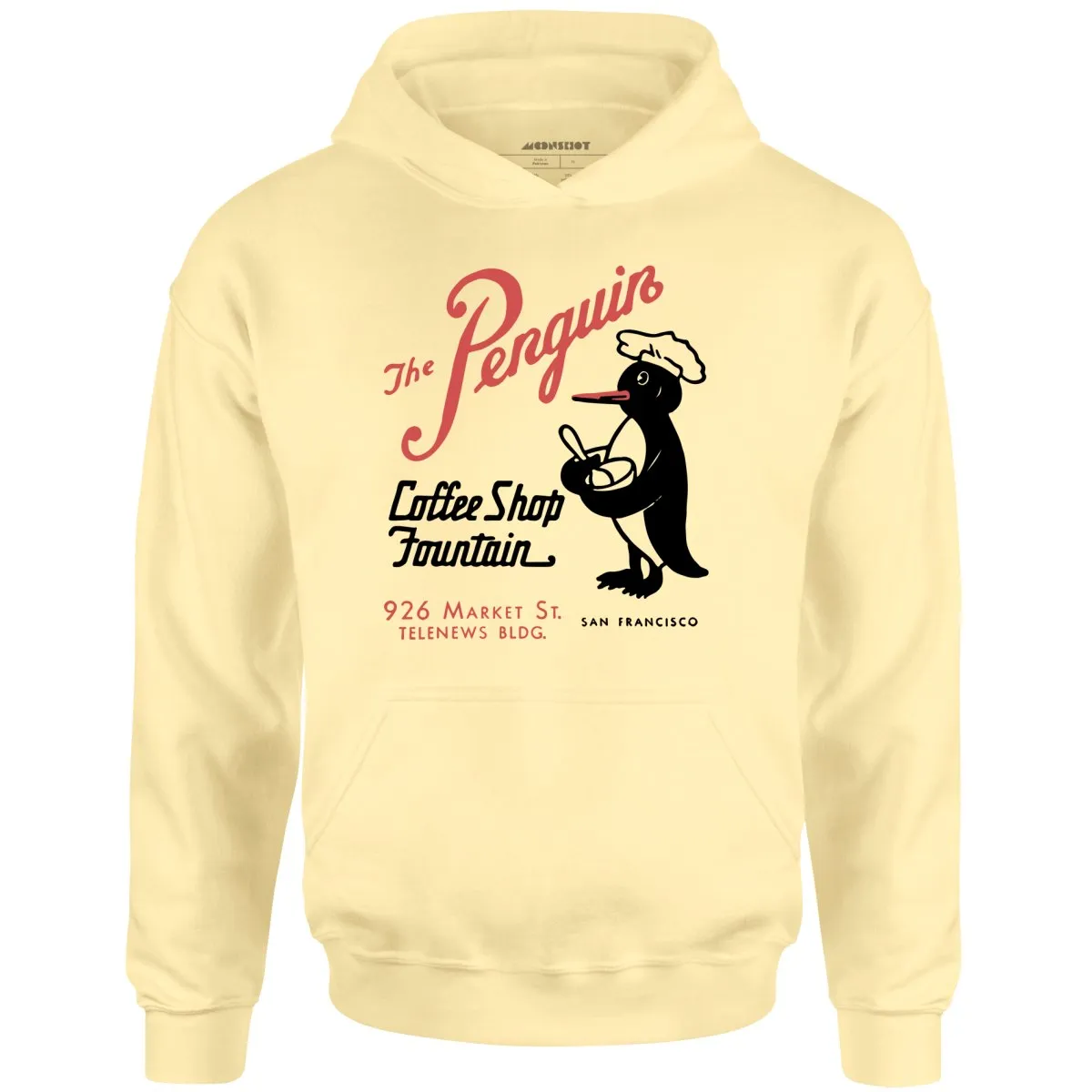 The Penguin - San Francisco, CA - Vintage Restaurant - Unisex Hoodie