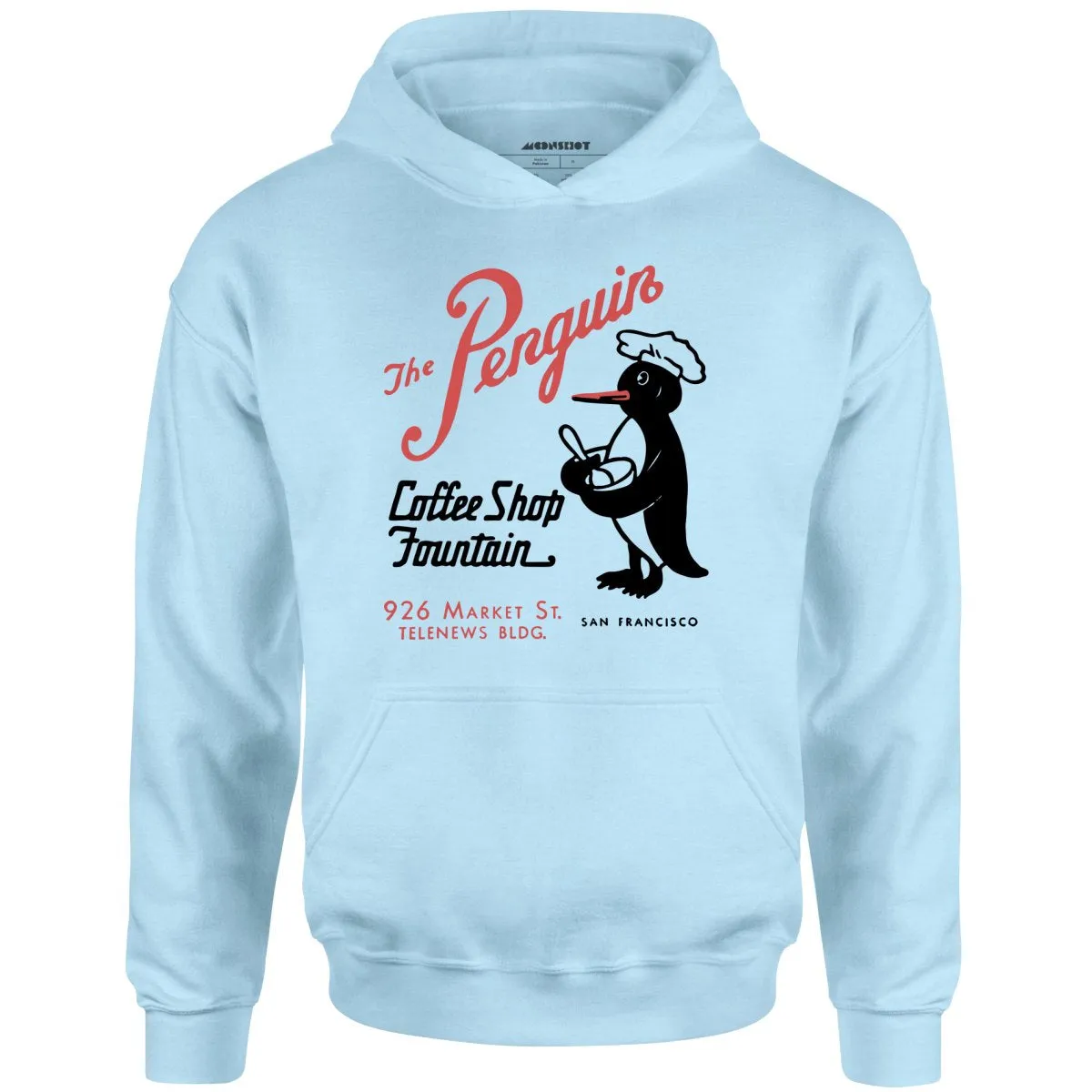 The Penguin - San Francisco, CA - Vintage Restaurant - Unisex Hoodie