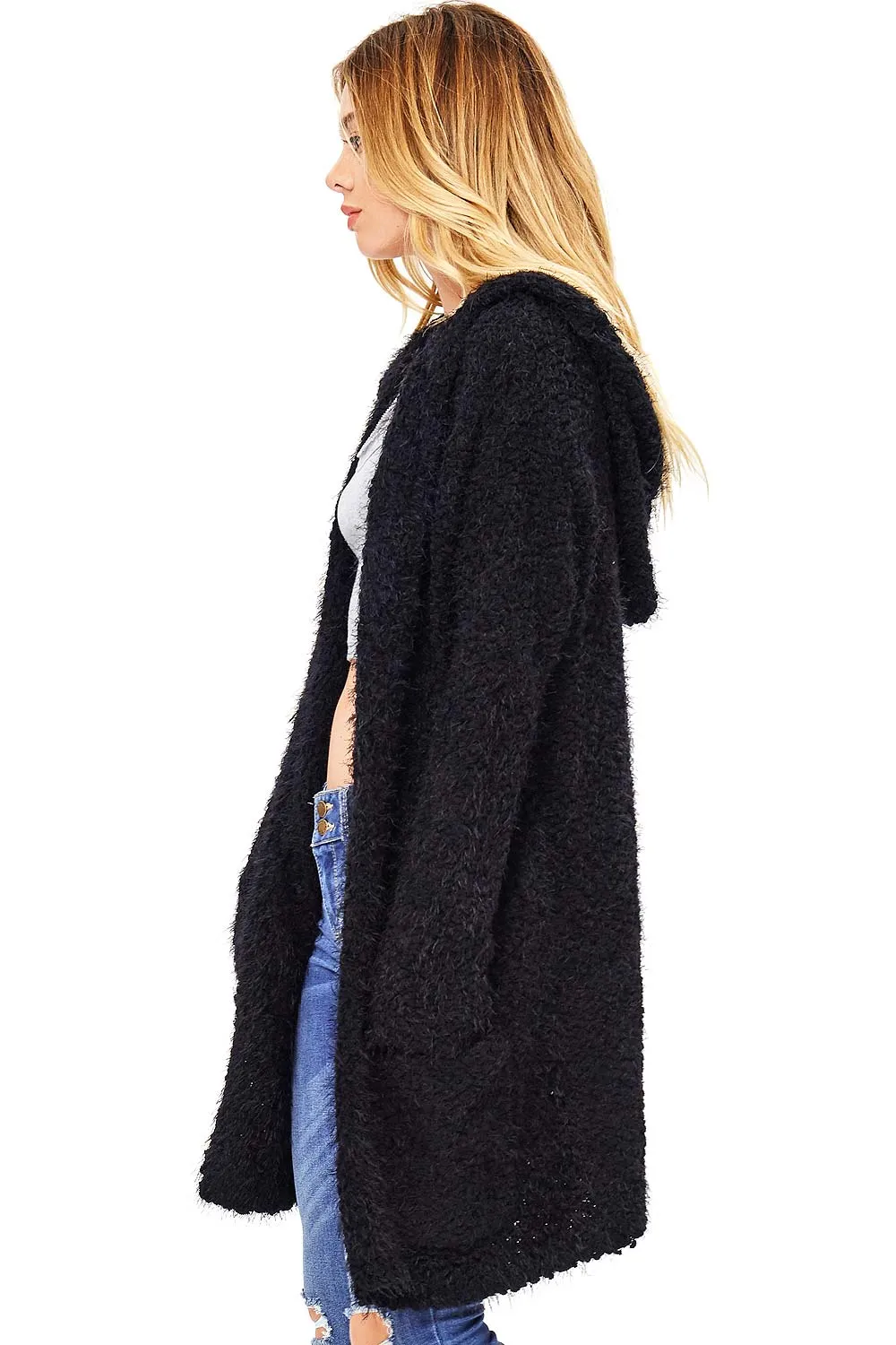 Vertigo Plush Knit Cardigan