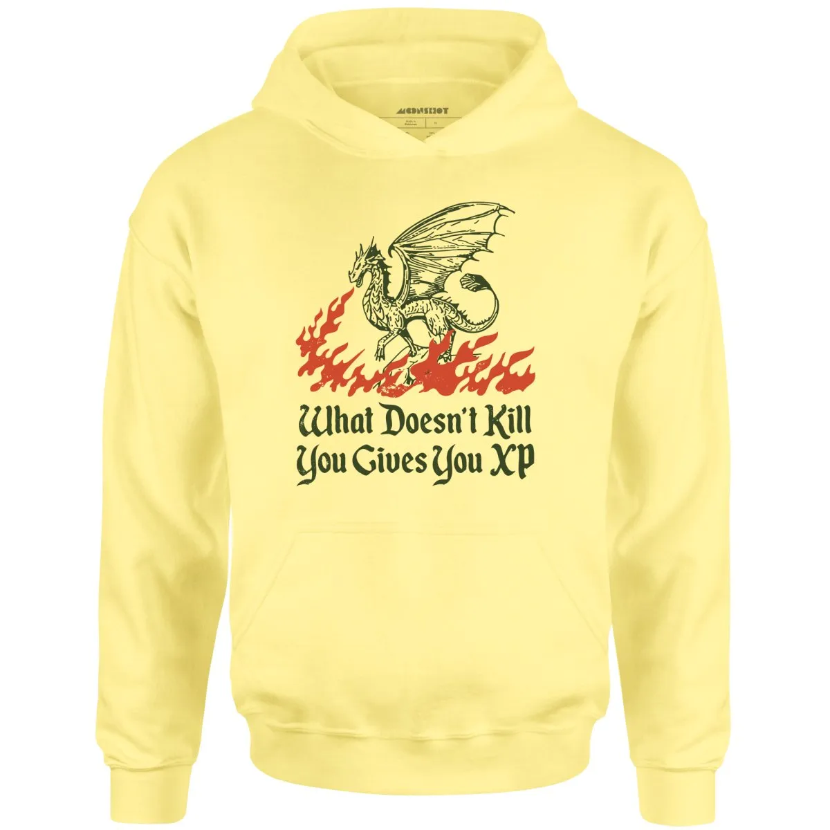 Unisex Hoodie - What Doesnt Kill You Gives You XP Motivational Gamer Sweatshirt