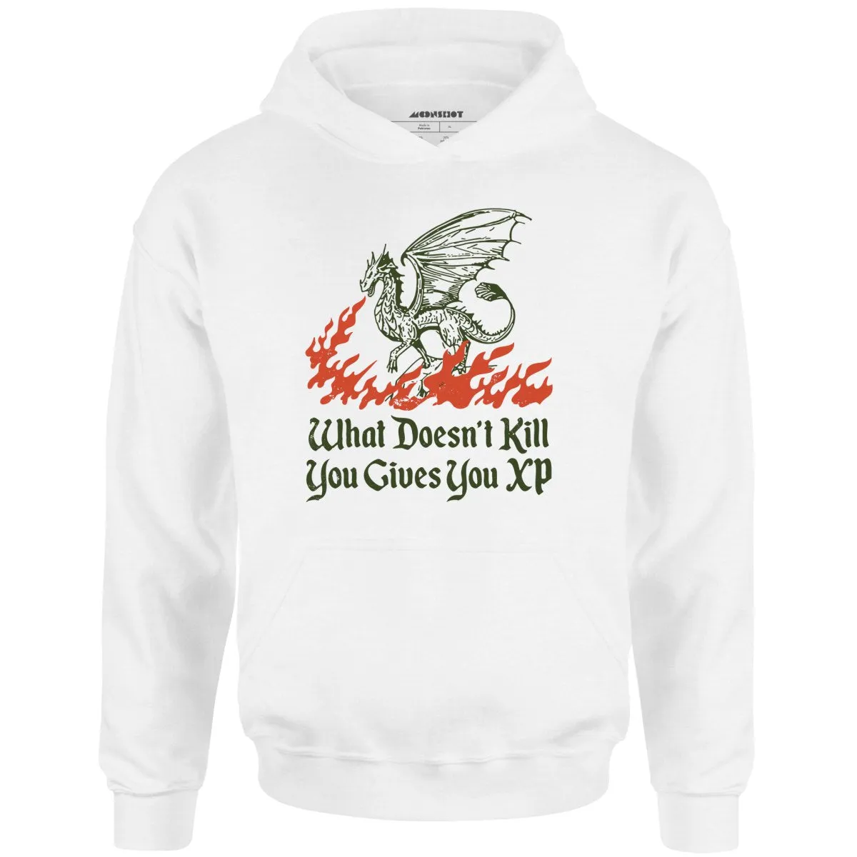 Unisex Hoodie - What Doesnt Kill You Gives You XP Motivational Gamer Sweatshirt