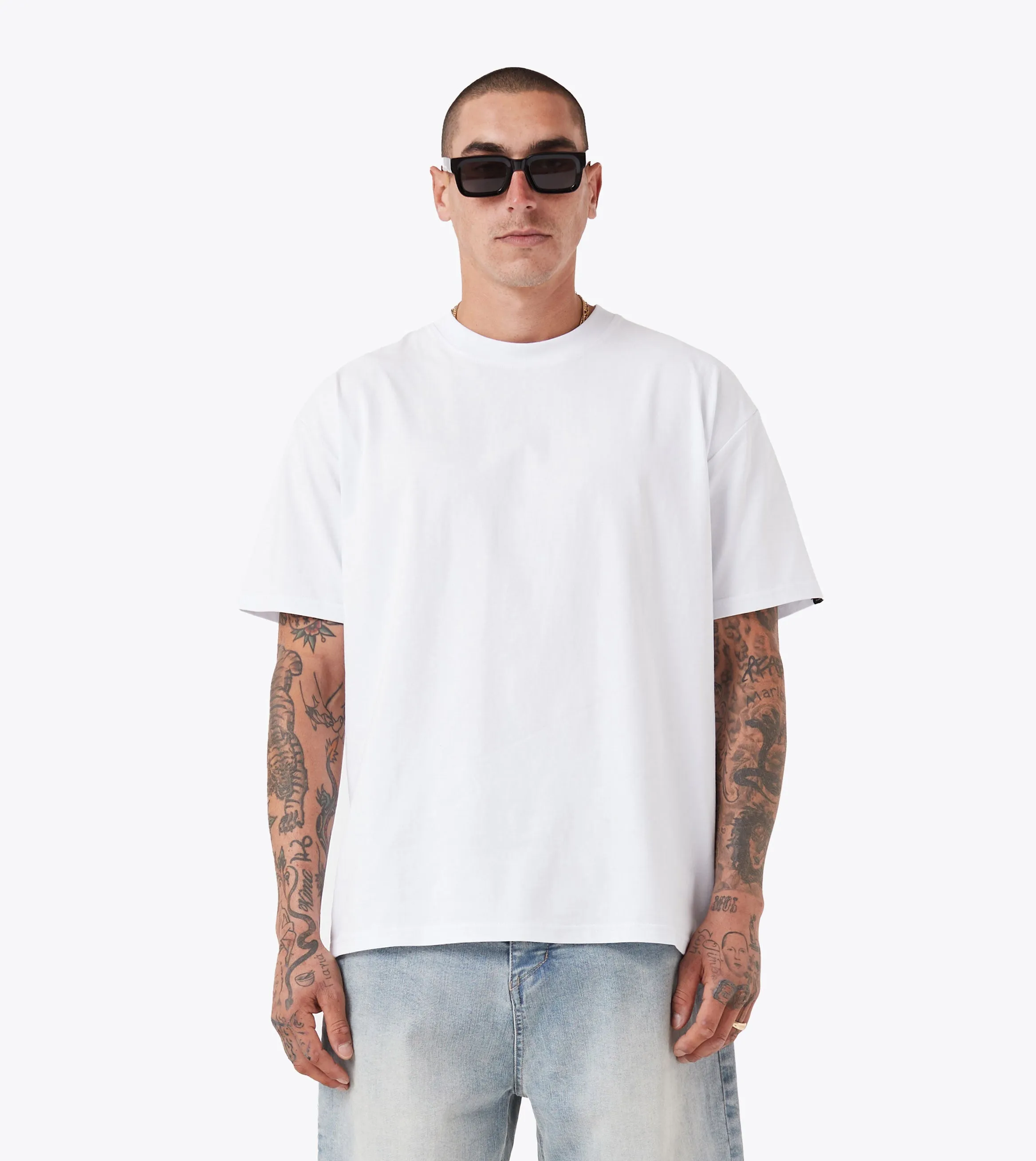 ZR Box Tee White