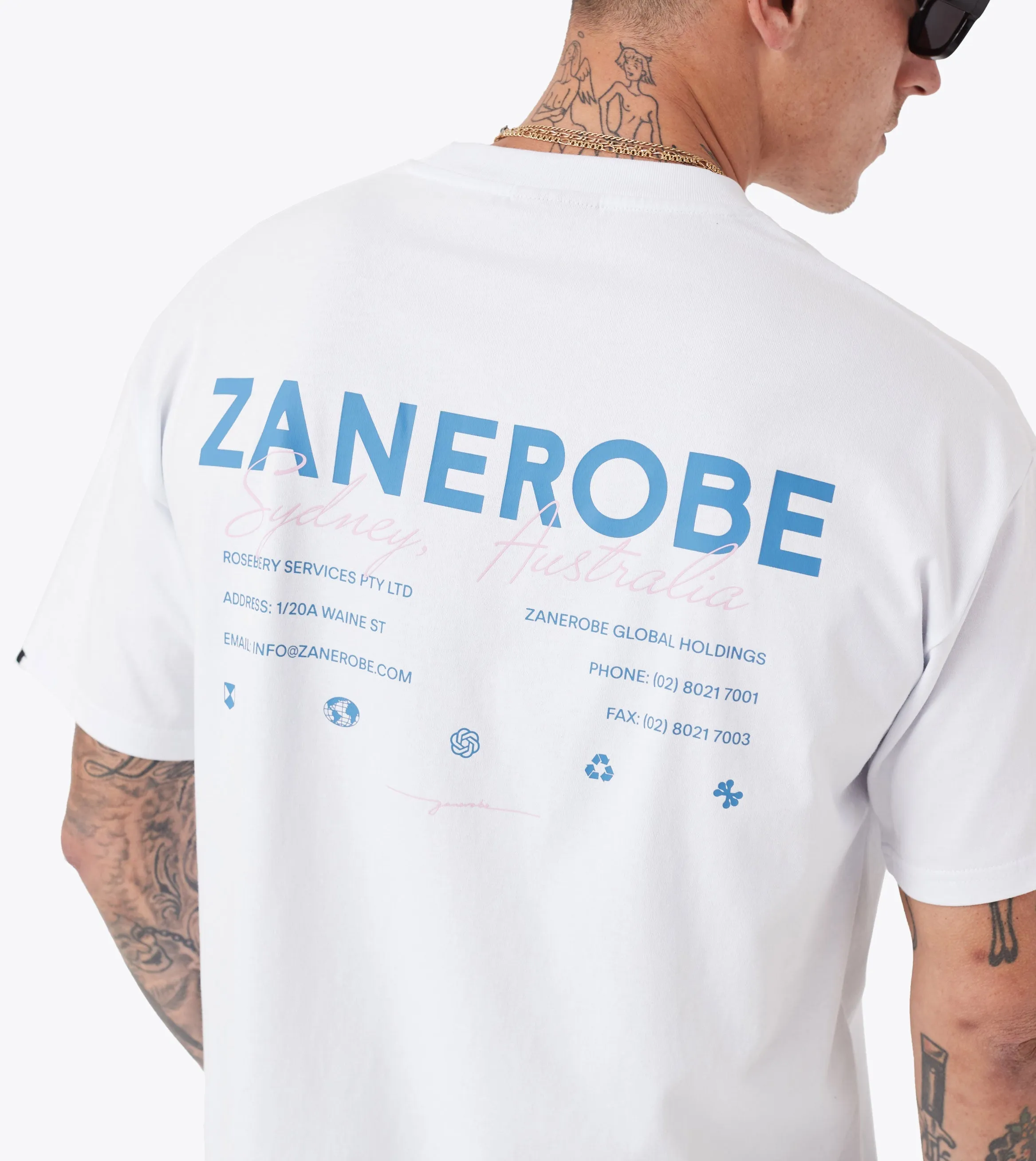 ZR Box Tee White