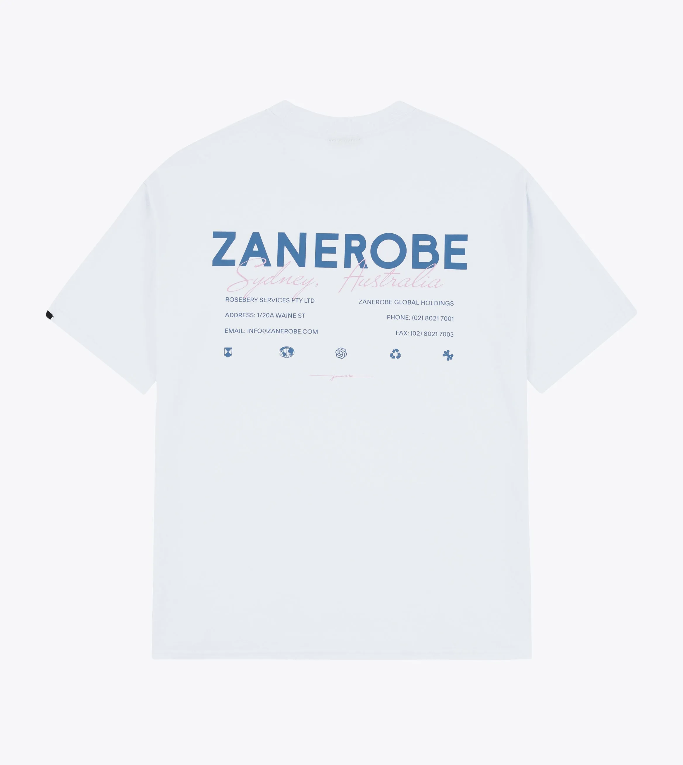 ZR Box Tee White