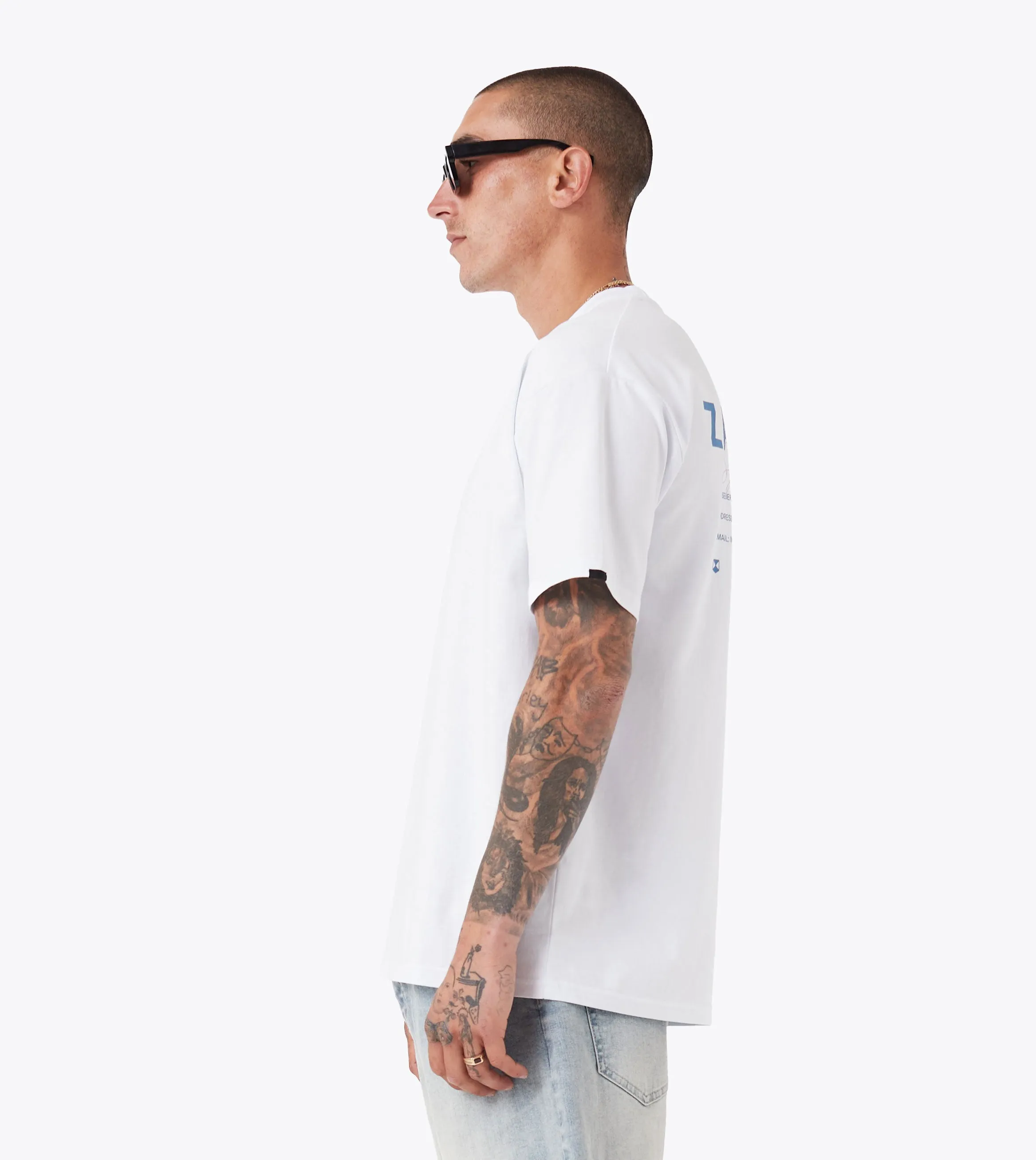 ZR Box Tee White