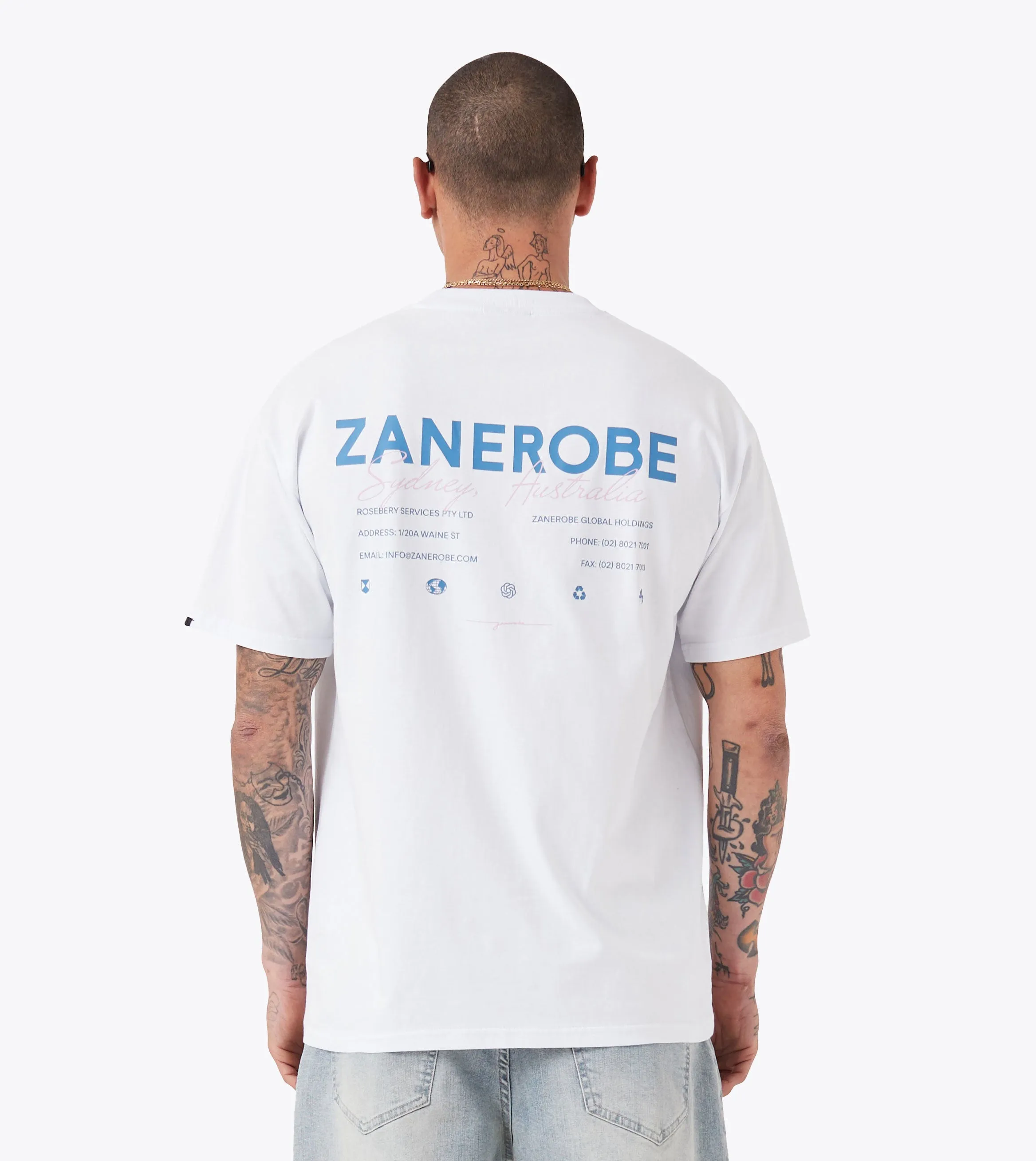 ZR Box Tee White