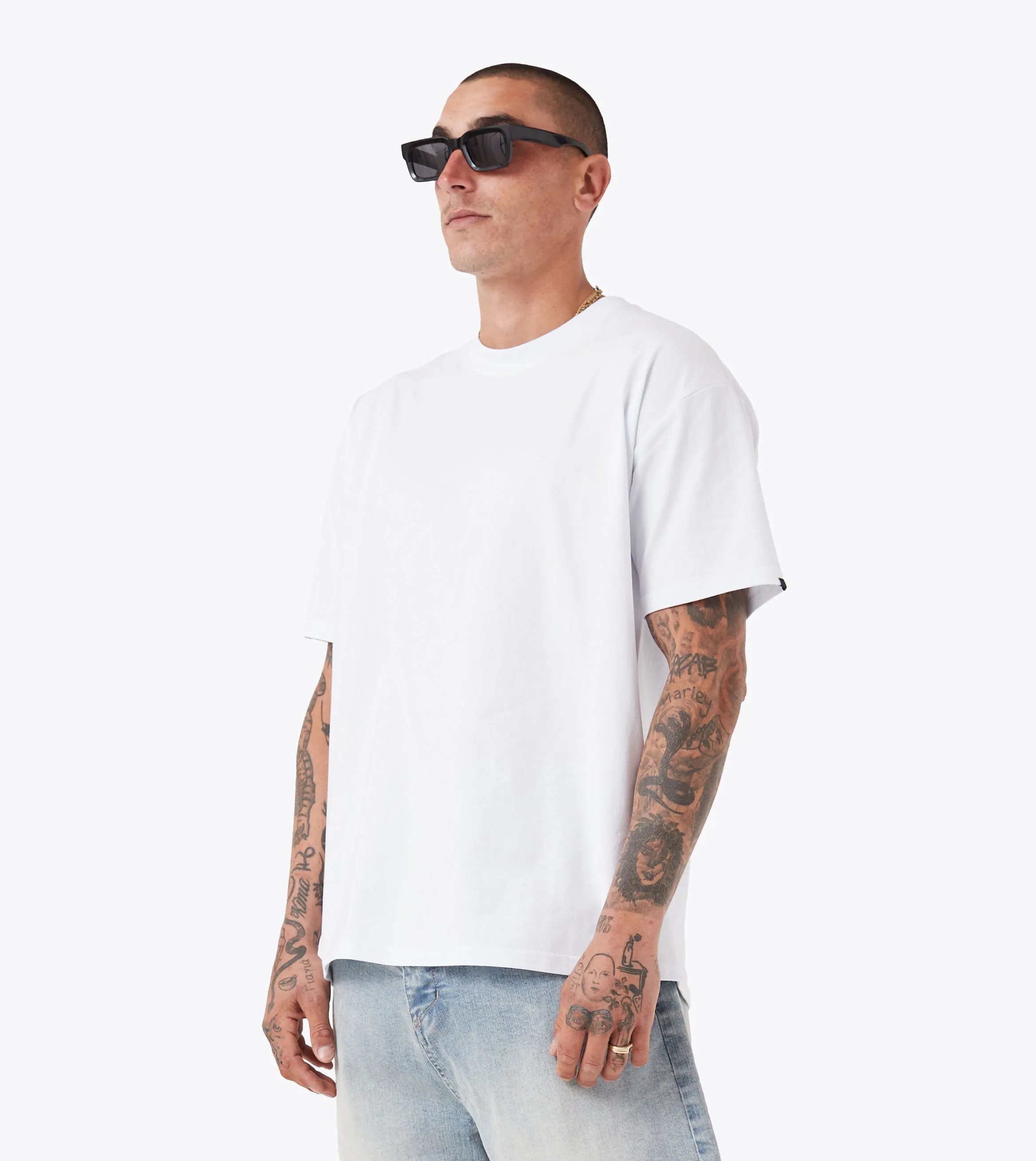 ZR Box Tee White